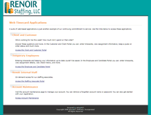 Tablet Screenshot of econnect.renoirstaffing.com